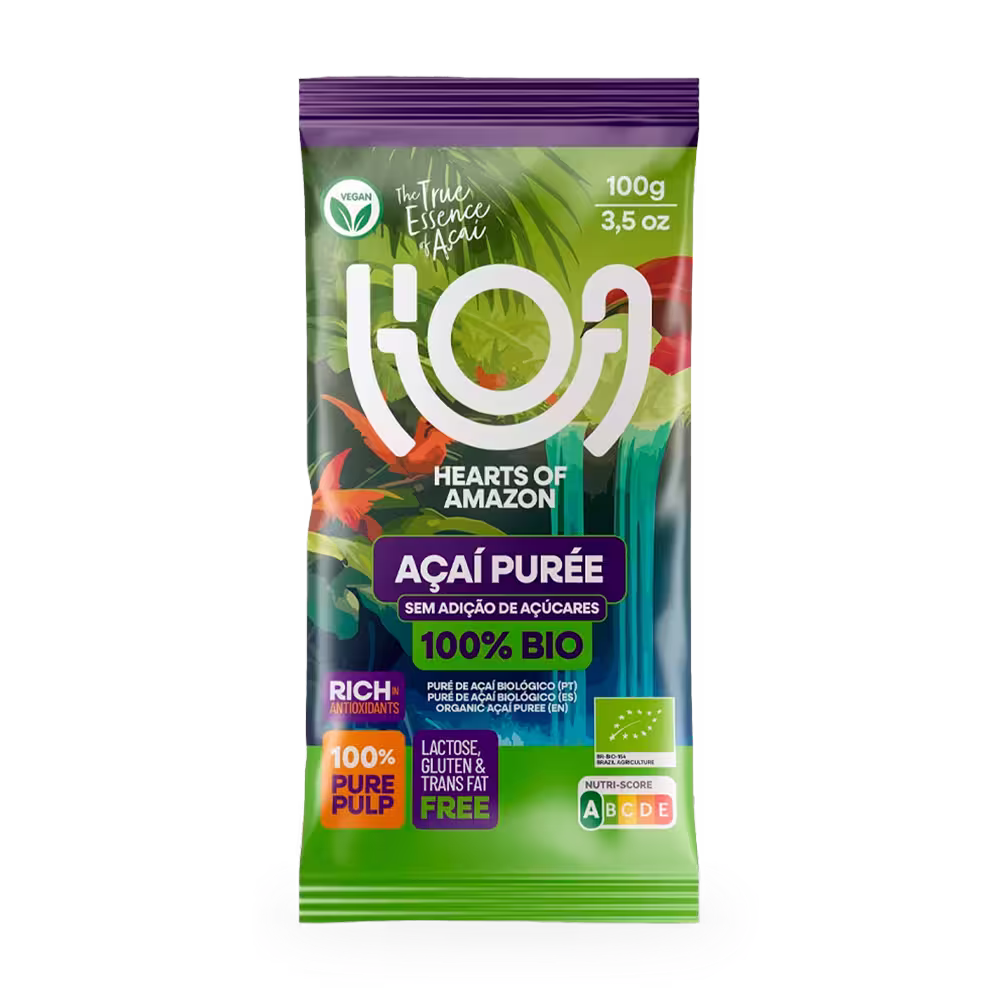 Açaí purée from Brazil for international export market