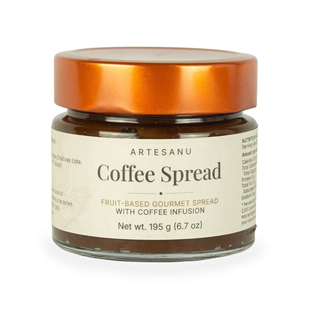Artesanu Coffee Spread gourmet product in glass jar