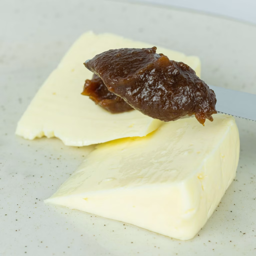 Coffee Spread served with artisan cheese